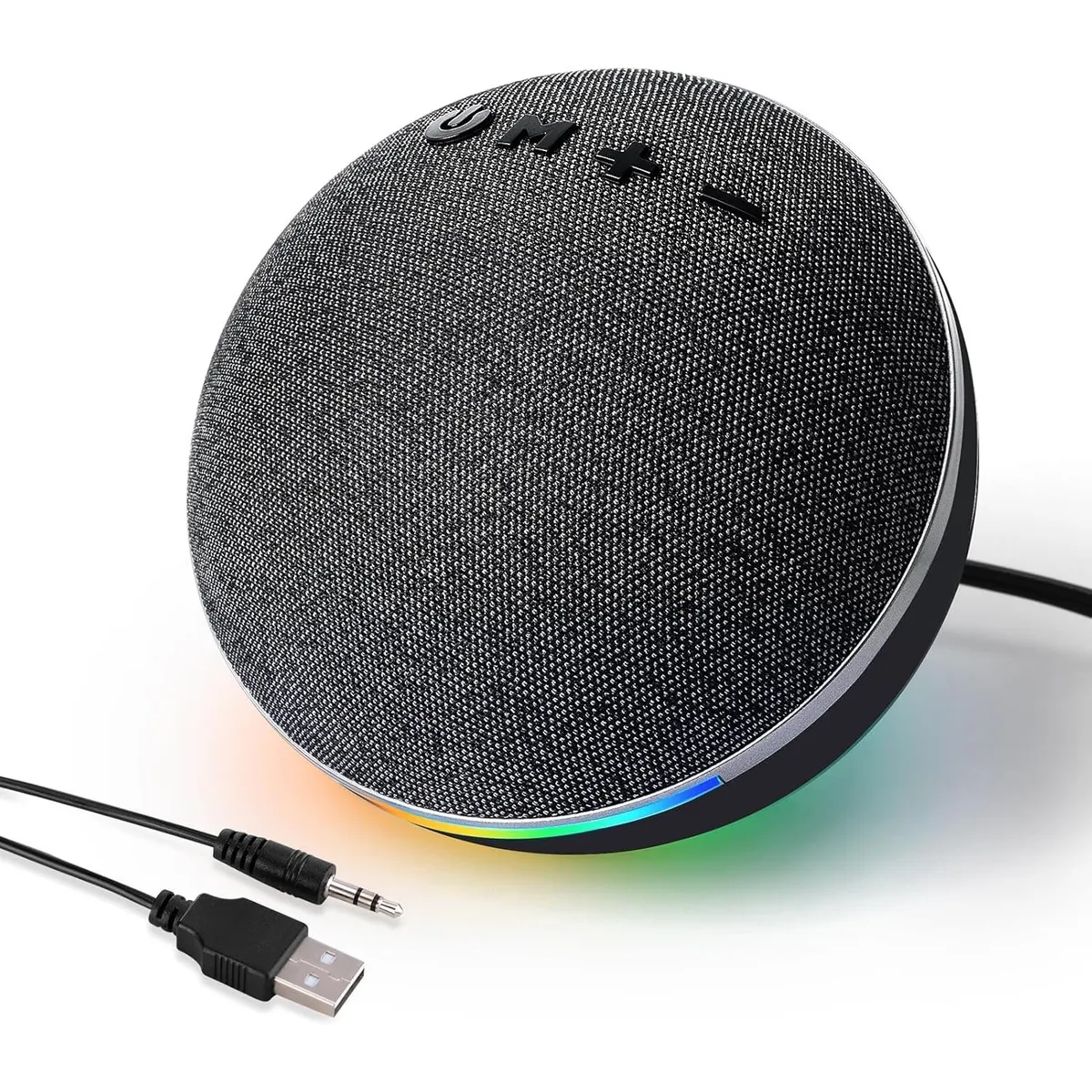 BLUEDREAMER - Parlante Gamer Bluetooth Con Rgb Luces Portátil Con 4 Modos