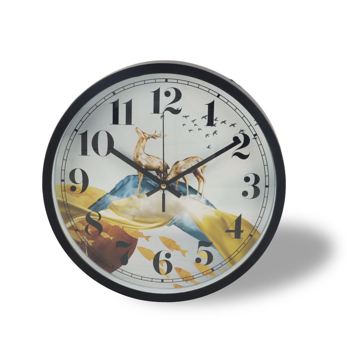 INSPIRACCI - Reloj Decorativo Pared  Diseño 30cm negro