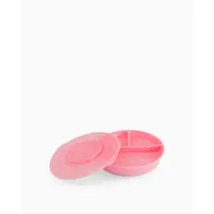 TWISTSHAKE - Plato Dividido 6+m Rosado Pastel