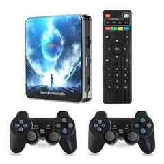 BLUEDREAMER - Consola de Videojuegos 4K Stick 64GB Mando Inalámbrico Doble GPU