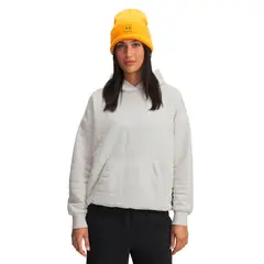 UNDER ARMOUR - Polerón Lifestyle mujer Unstoppable Fleece blanco