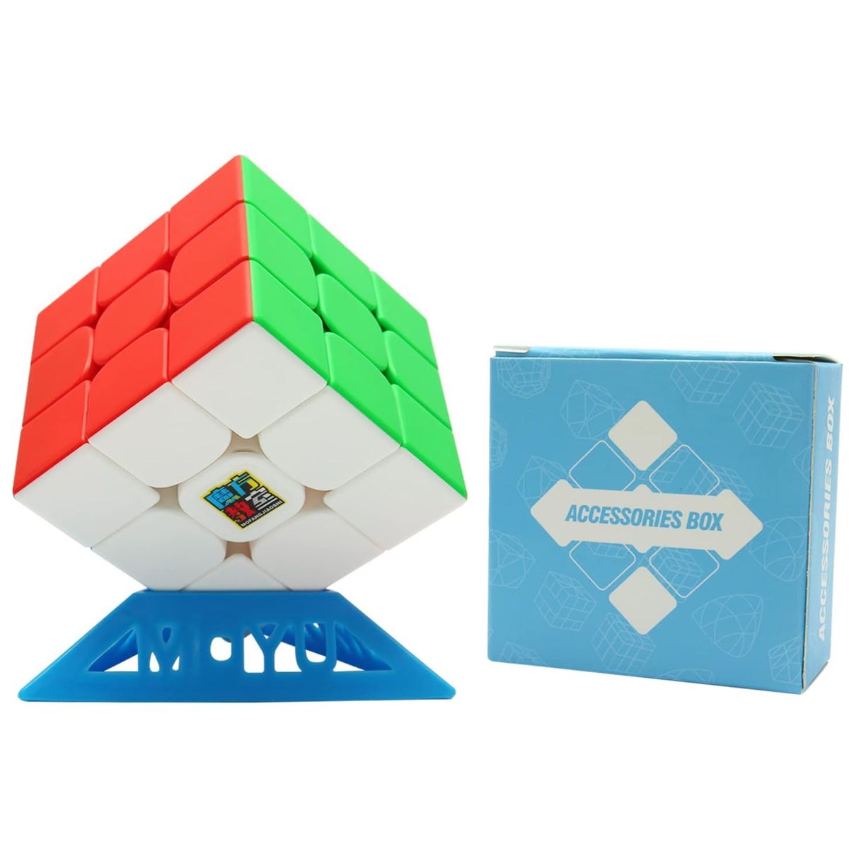 MOYU - 3x3 Cubo Rubik Moyu Super Rs3m Magnético Estándar