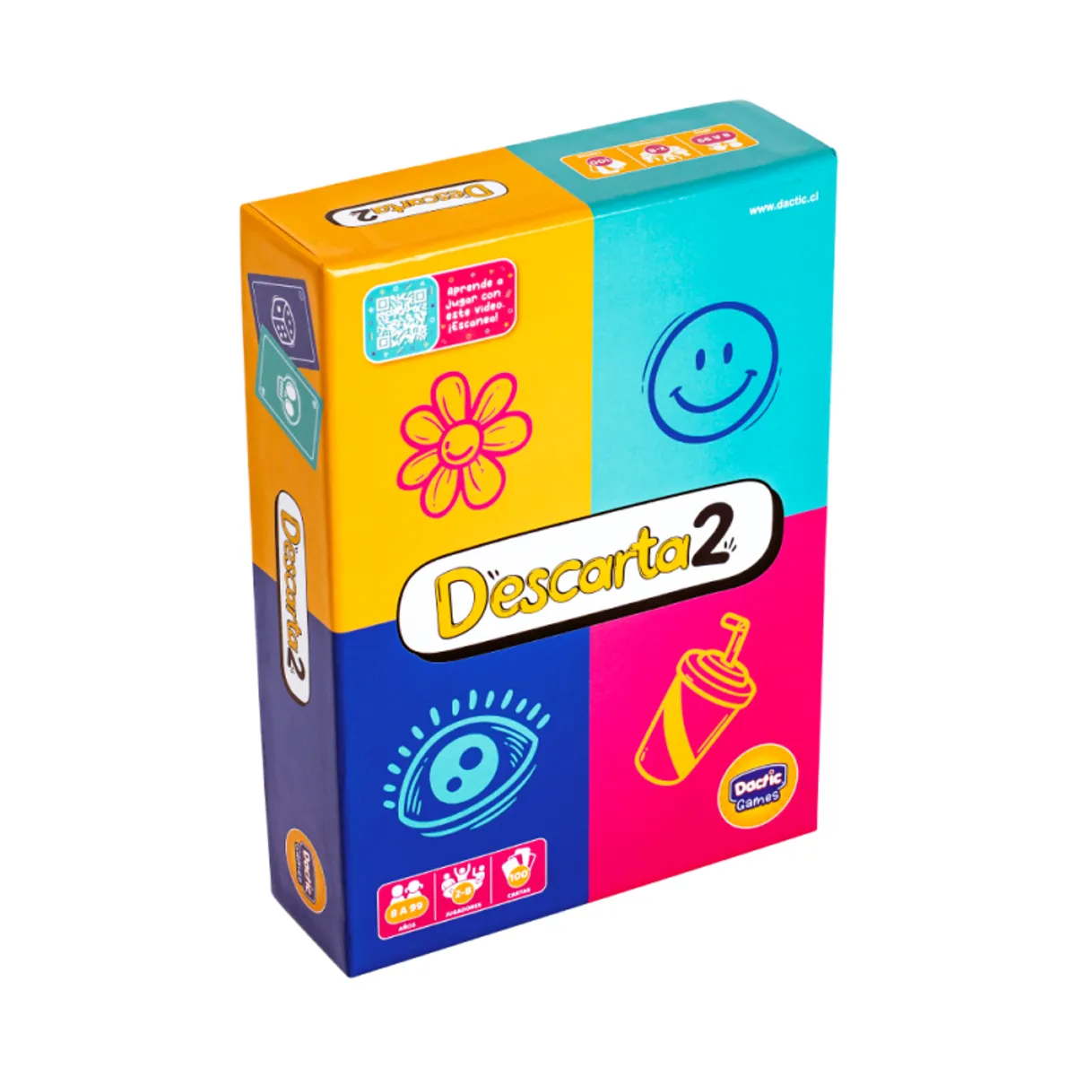 DACTIC - Juego De Mesa Descarta2 Dactic