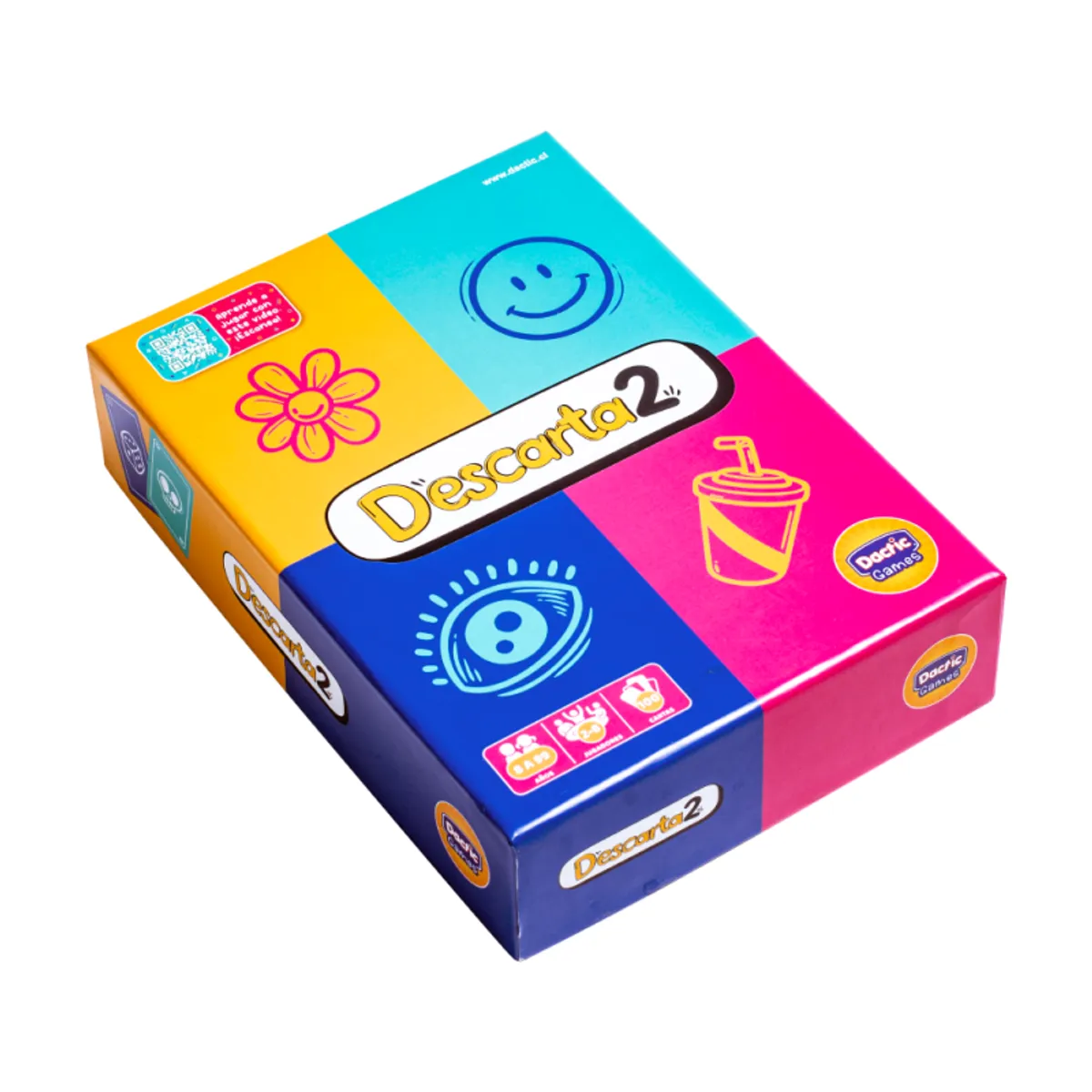 DACTIC - Juego De Mesa Descarta2 Dactic