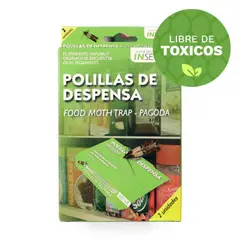GENEZEN - Pack 2 Trampas Pegajosa para Polilla de Madera Despensa