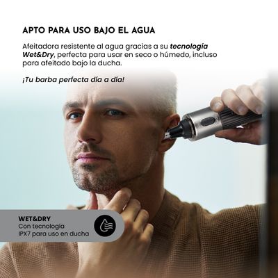Imagen 2 del producto Afeitadora SG-7240, 4 en 1, Turbo ACT, 3 Cabezales Flotantes