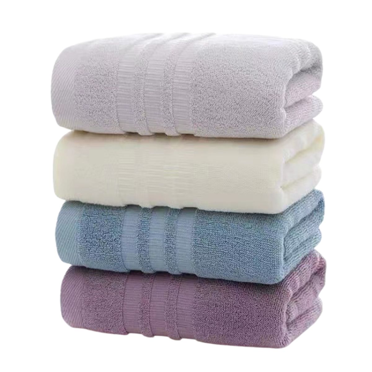 GARSIL - Pack De 3 Toallas De Algodon De Ducha Baño 70x140cm