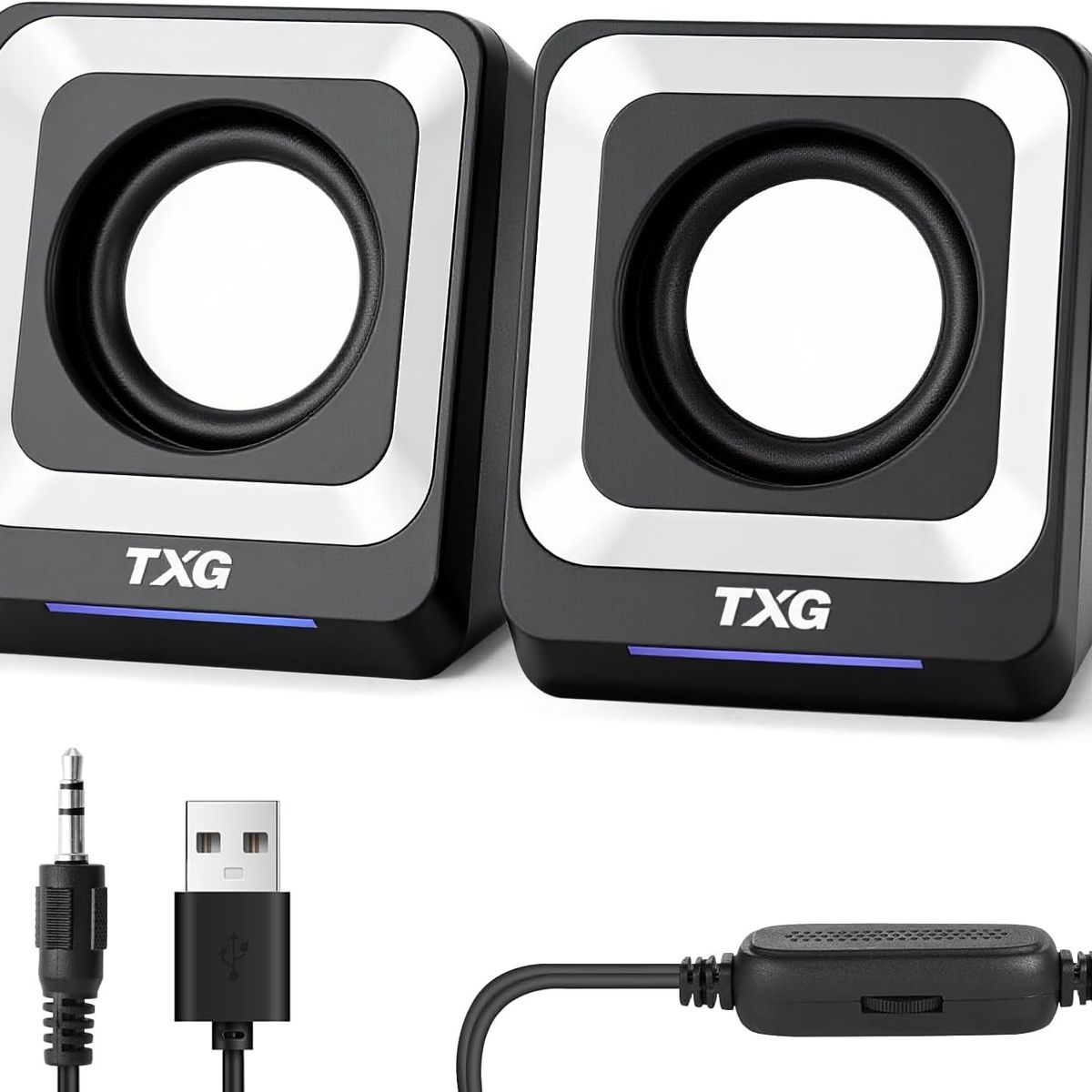 BLUEDREAMER - Parlante Bluetooth Portátil Bocinas Inalámbrica Con RGB Negro R1