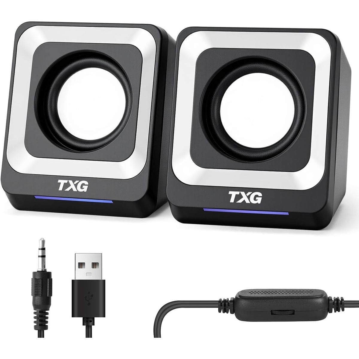 BLUEDREAMER - Parlante Bluetooth Portátil Bocinas Inalámbrica Con RGB Negro R1