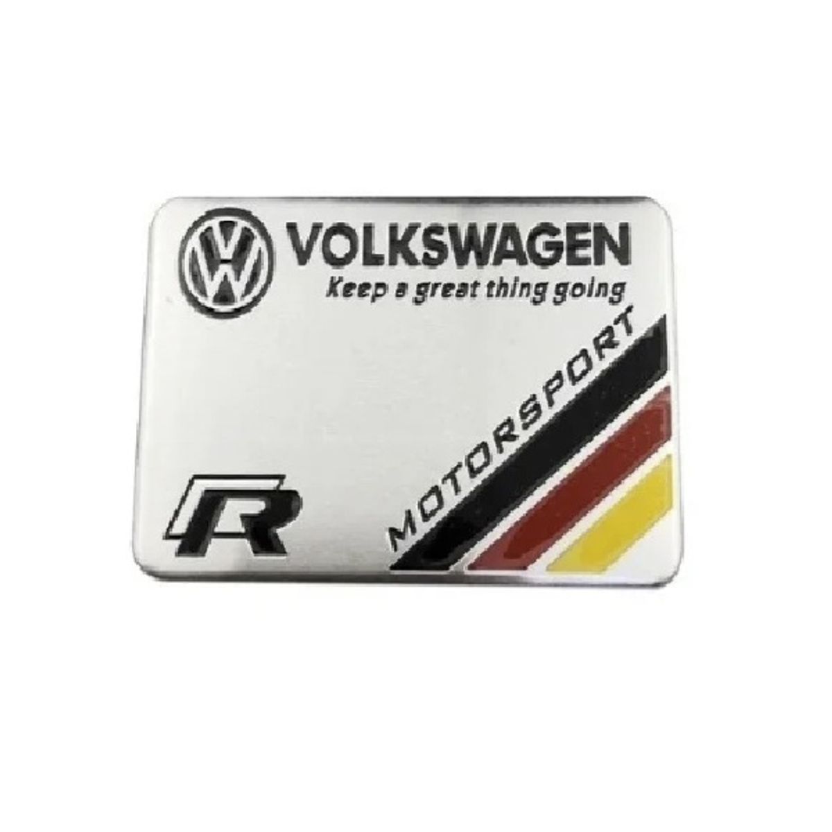 GENERICO - Insignia Emblema para Volkswagen R Line Motorsport