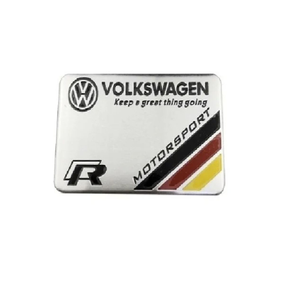 GENERICO - Insignia Emblema para Volkswagen R Line Motorsport