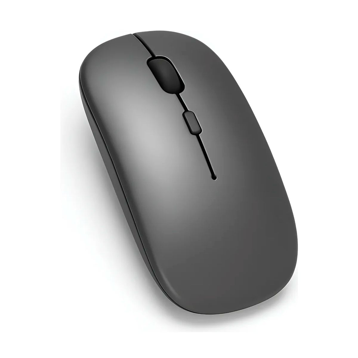 GENERICO - Mouse Inalámbrico Bluetooth Recargable Plomo