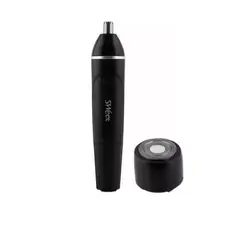 GENERICO - Depiladora De Vellos Oídos Nariz Cara 2 En 1. Color Negro