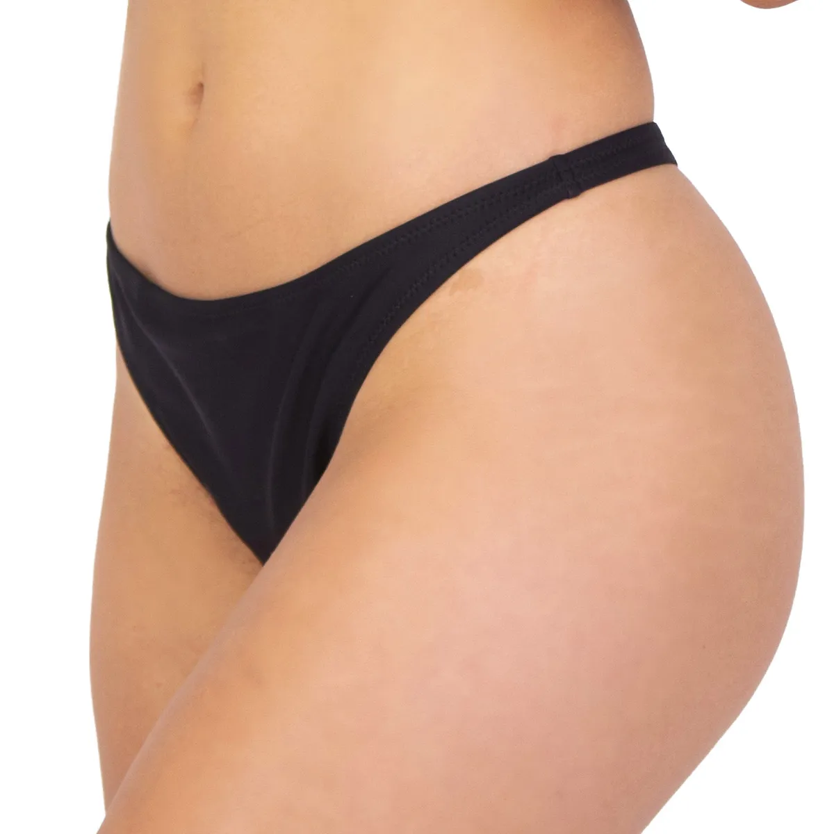 HIPSY SWIMWEAR - Parte de abajo bikini colaless negro