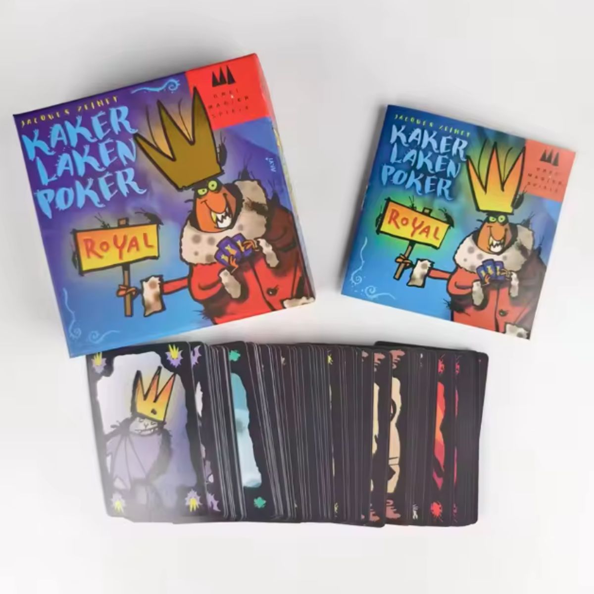 GENERICO - Kaker Laken Poker Royal Cartas Rápido Estrategia Juego
