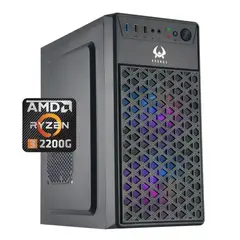 OEM - Pc Gamer Spartan: Rz 3 2200g Pro, Vega 8, SSD Sata, RAM 16 GB, Wifi - 240GB