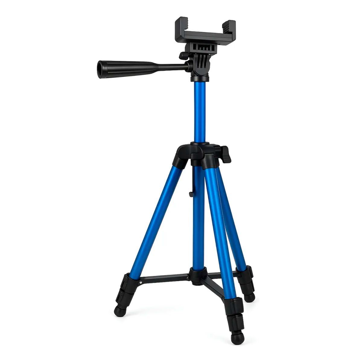GENERICO - Trípode Para Cámara Telefono Con Control Bluetooth 140cm Azul