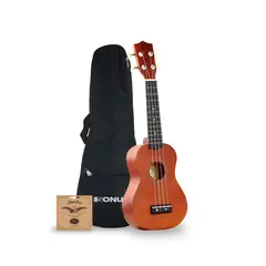 SONNET - Ukelele Soprano 21” Negro-8402 Nexstore