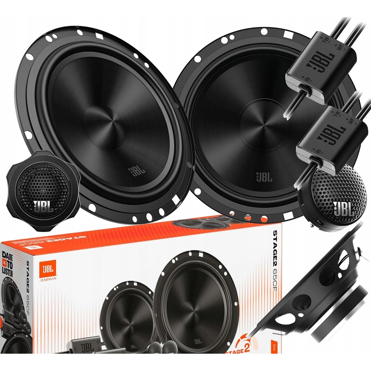 JBL - Componente Parlante para auto Jbl de 720 Watts