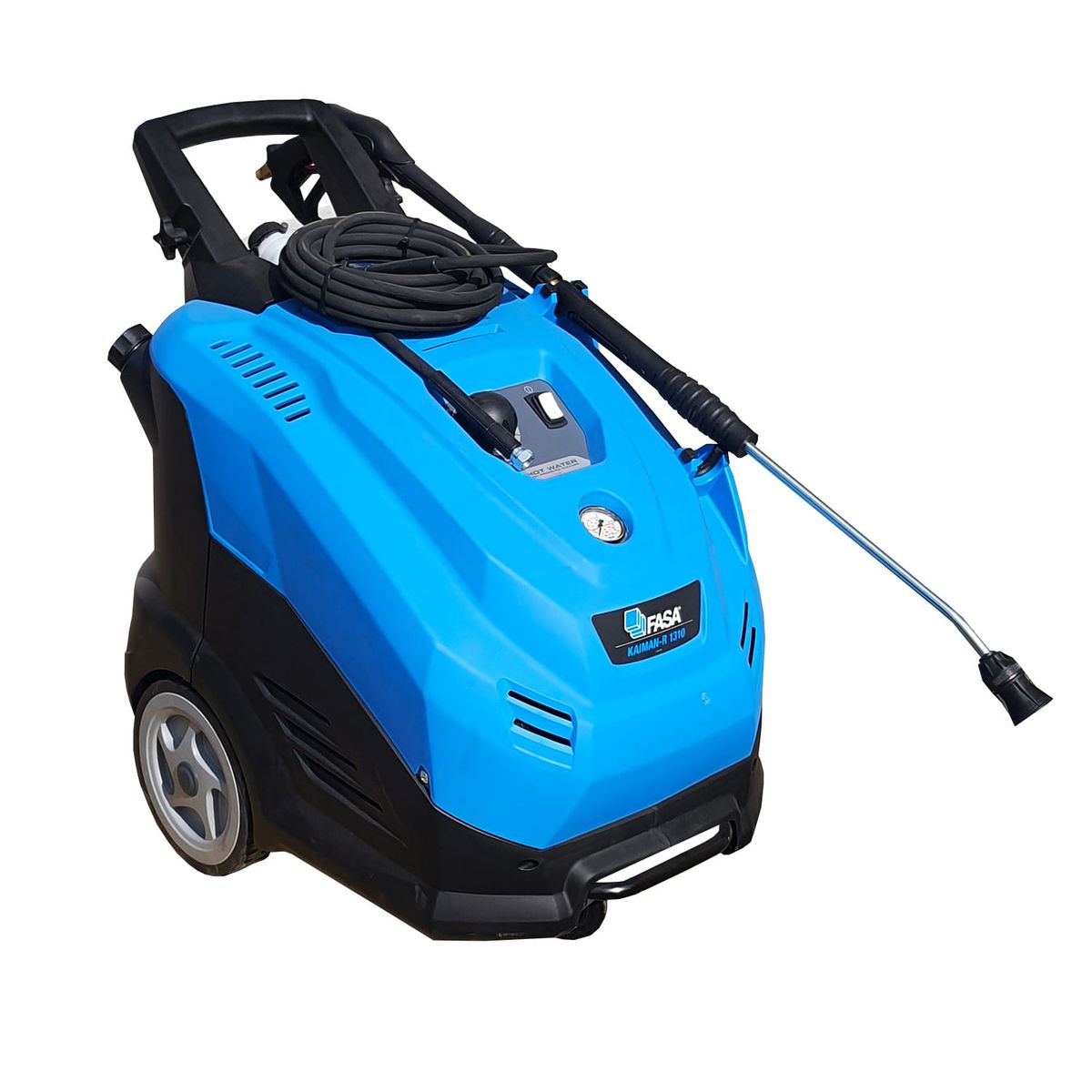 FASA - Hidrolavadora Agua Caliente Semi Profesional 150 Bar Kaiman-R