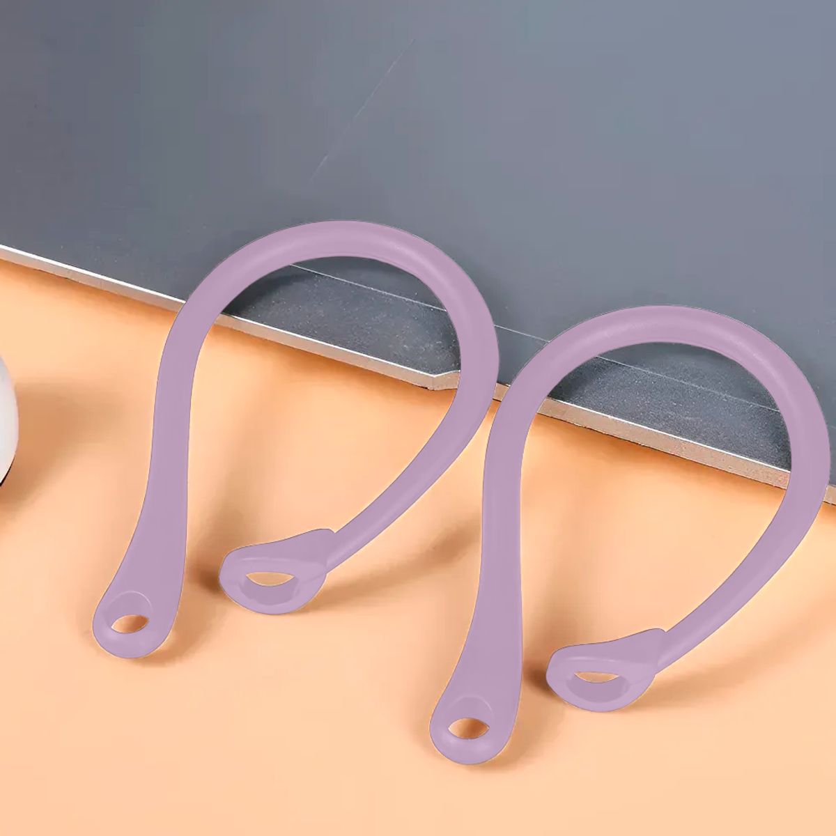 GENERICO - Porta Audífonos Bluetooth Anticaída Sujeta Auriculares Para Airpods