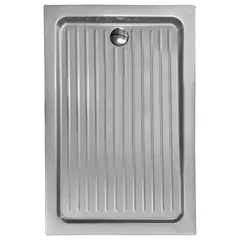 JOYTEK - Receptáculo para Ducha Rectangular Gris 120x80x13 cm