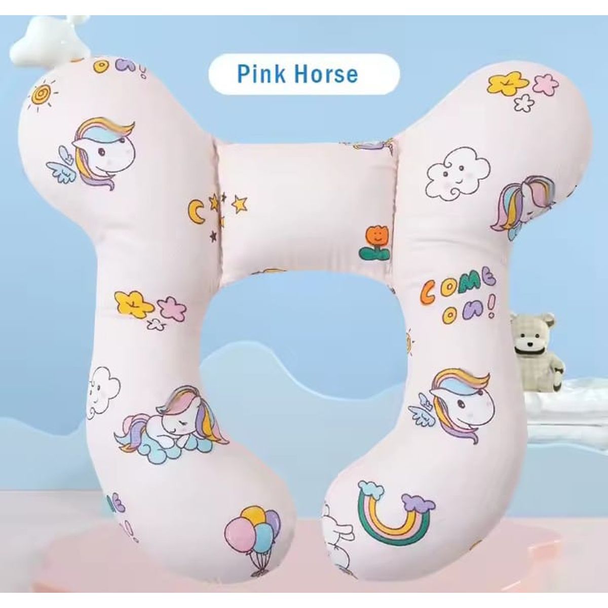 GENERICO - Cojin para silla o coche para bebe hasta 3 años