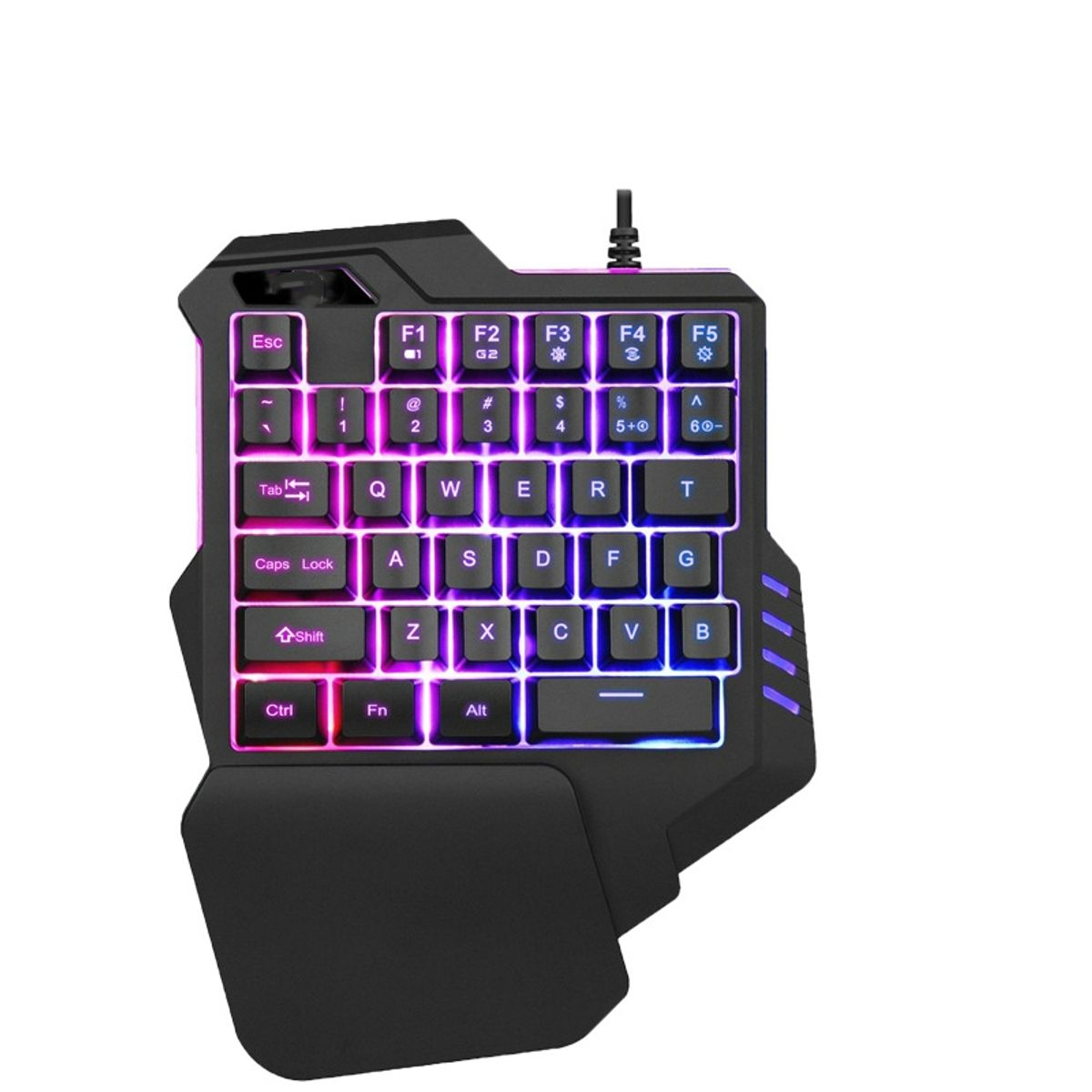 BLUEDREAMER - Teclado Para Juegos con Una Sola Mano