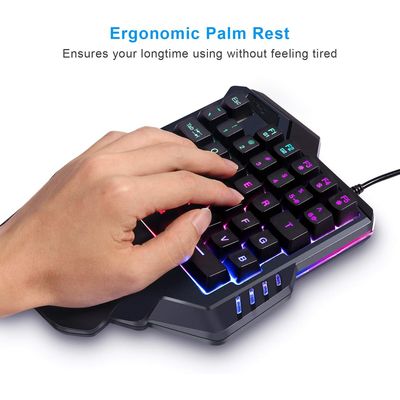 Imagen 2 del producto Teclado Para Juegos con Una Sola Mano