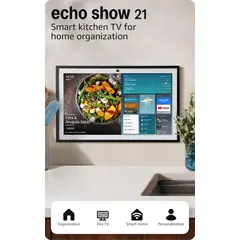 AMAZON - Echo show 21 Negro