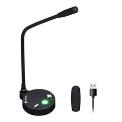 MAONO - Micrófono de sobremesa AU-GM10 USB Flexible