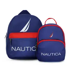 NAUTICA - Pack 2 mochilas Parvus y Orión azul