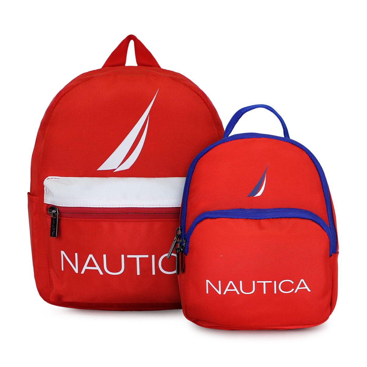 NAUTICA - Pack Nautica 2 mochilas Parvus y Orión roja