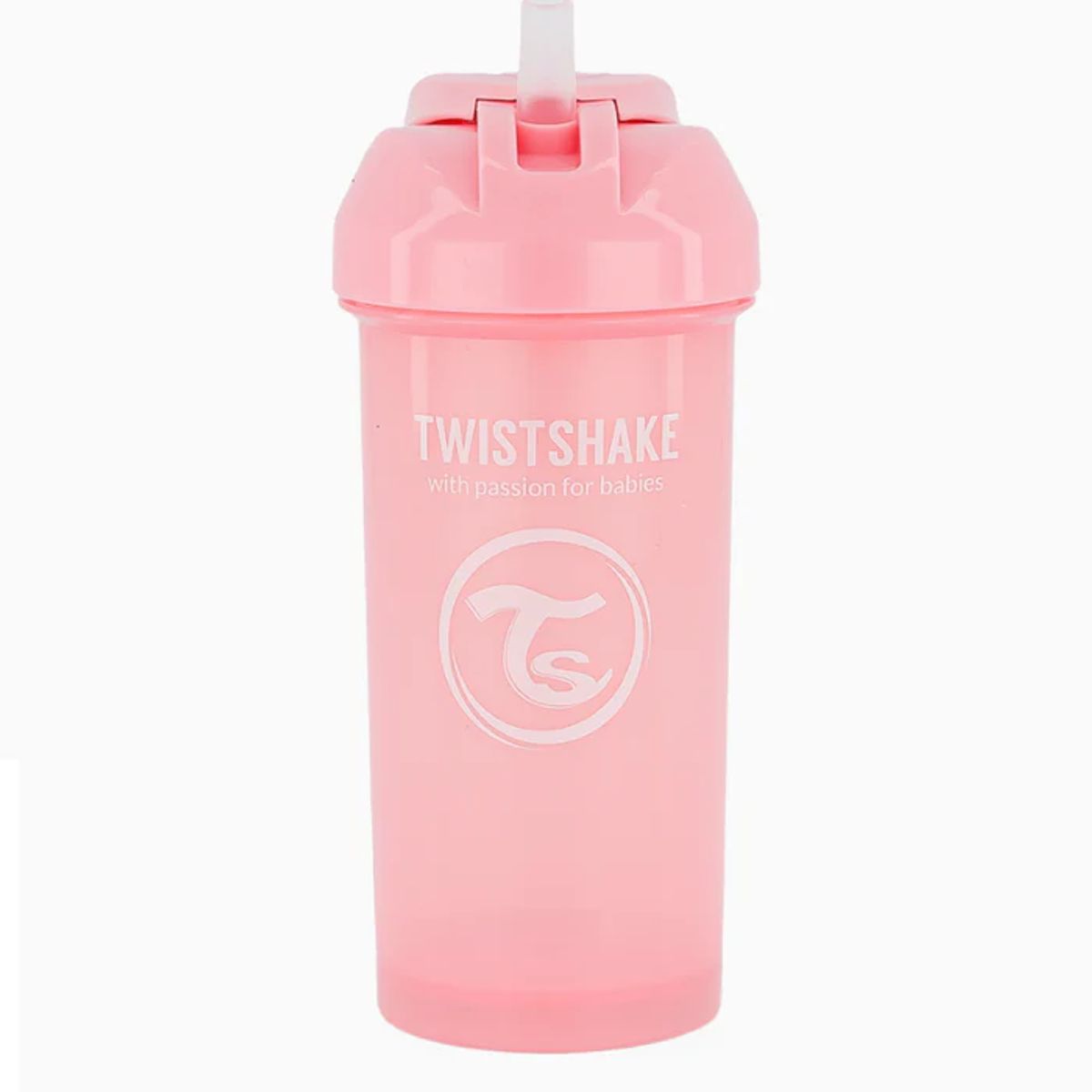 TWISTSHAKE - Vaso con bombilla Twistshake Straw Cup 360ml
