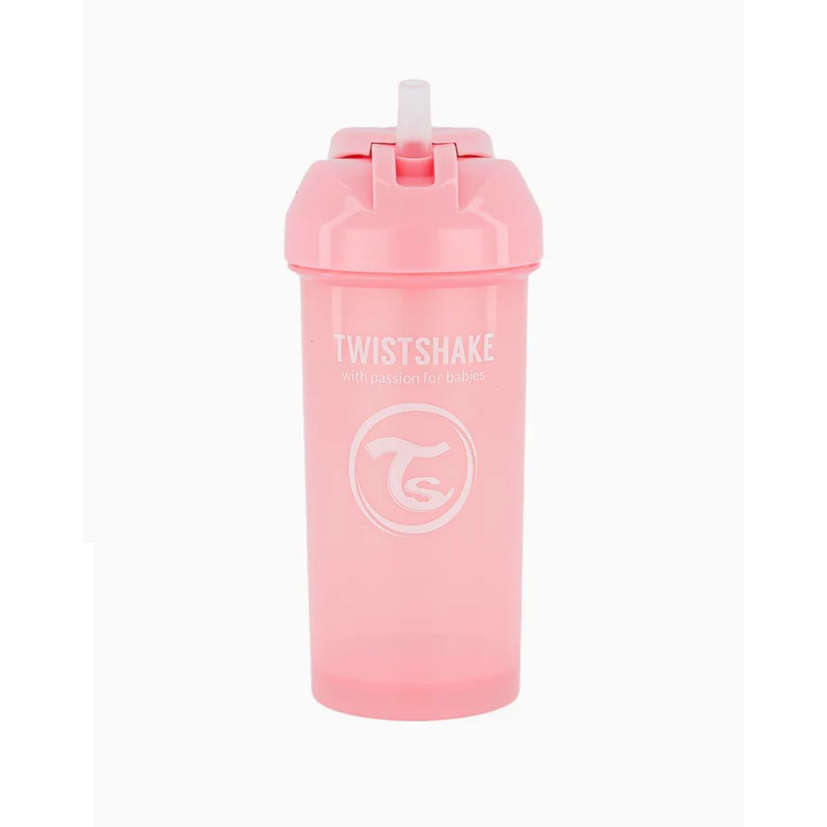 TWISTSHAKE - Vaso con bombilla Twistshake Straw Cup 360ml