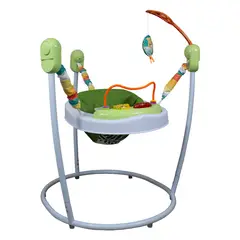 BEBESIT - Centro de Actividad Saltarin Con Musica Jump & Play Verde