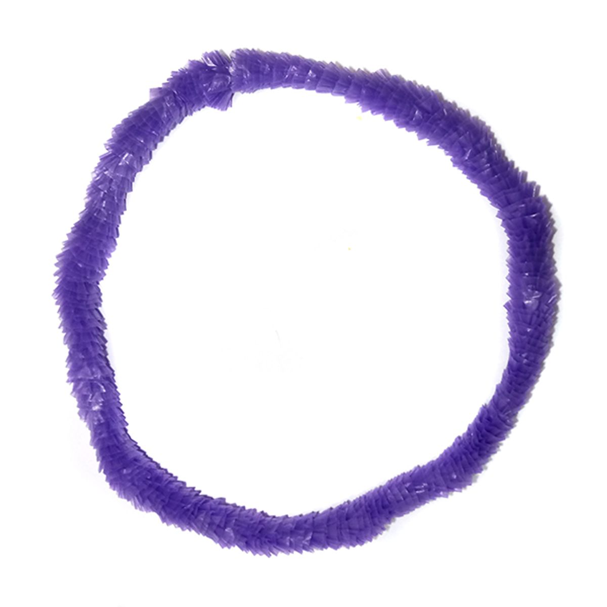 GENERICO - COLLAR HAWAI PLASTICO MORADO X12 UNI