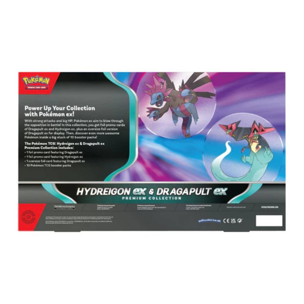 POKEMON - Pokemon: Hydreigon ex & Dragapult ex Premium Collection ING