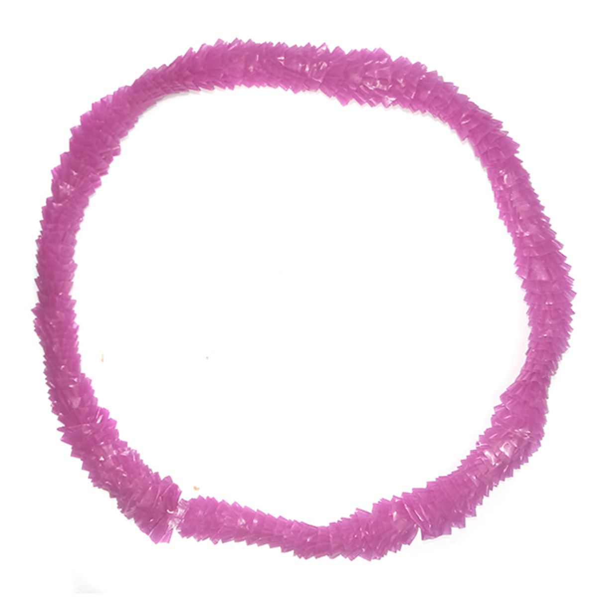 GENERICO - COLLAR HAWAI PLASTICO ROSADO X12 UNI