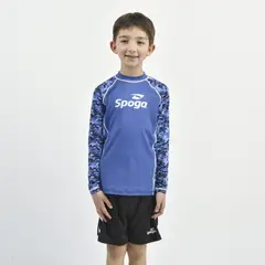 SPOGA - Polera UV Natación Niño Azul