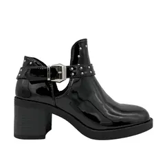 DINASTELLA - Botin para mujer veraniego Negro Danicolle