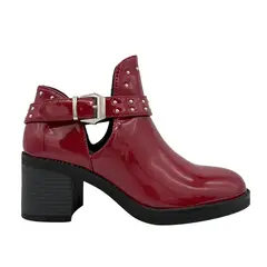 DINASTELLA - Botin para mujer veraniego Rojo Danicolle
