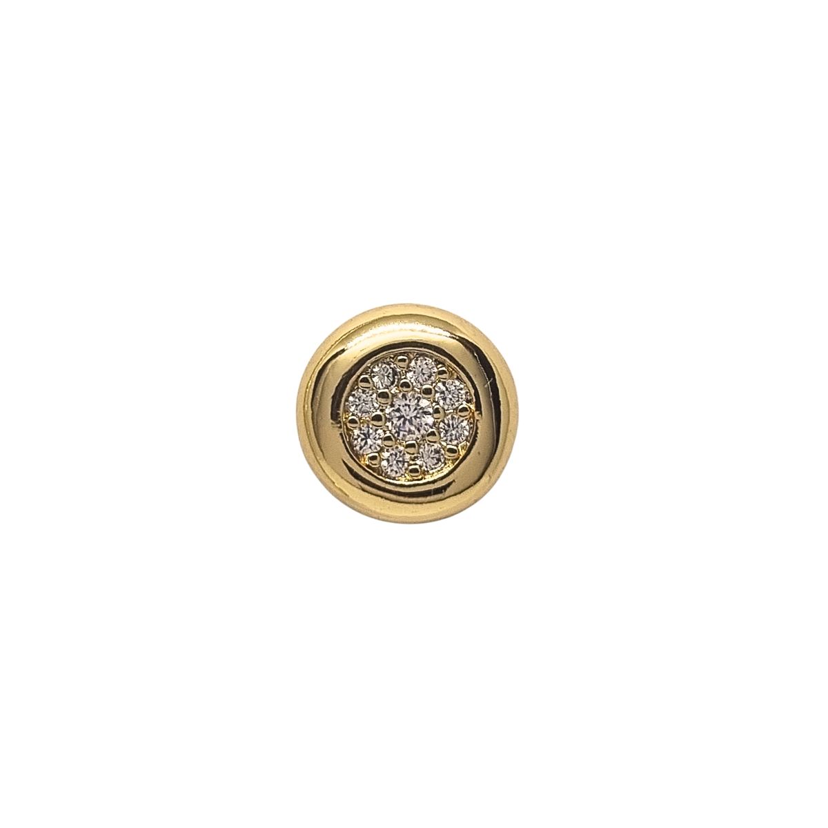 JOYAS LANDEROS - Collar + Aros Punto de Luz Enchapada en oro de 18k