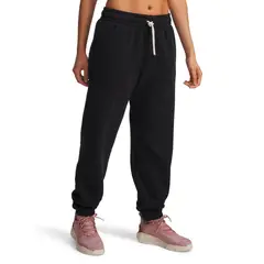 UNDER ARMOUR - Buzo Training mujer Project Rock Icon Fleece negro