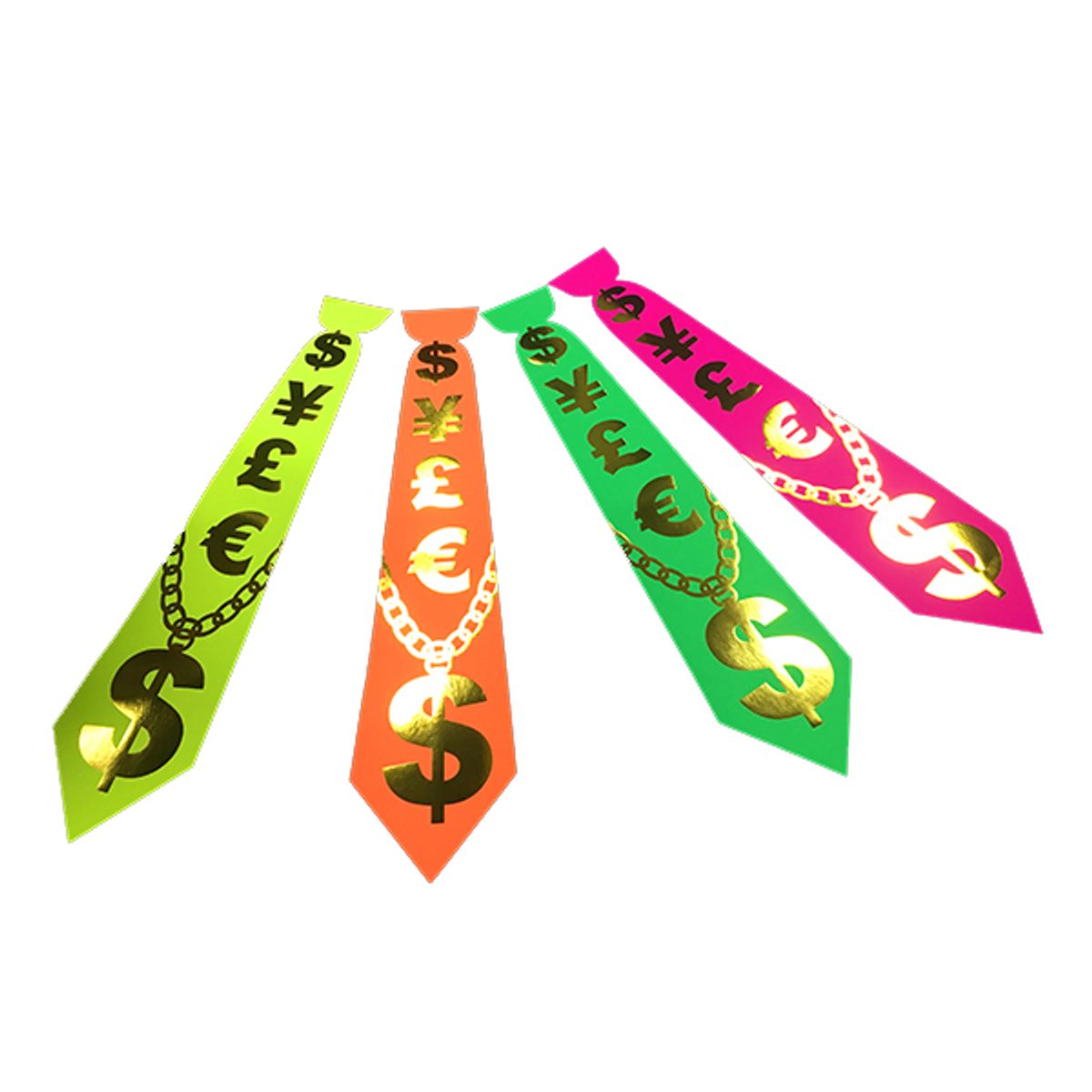 GENERICO - CORBATA CARTON FLUOR BLING X6 UNI