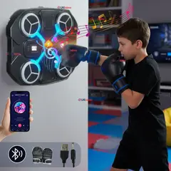 LINE - Maquina De Boxeo Musical Para Niños Bluetooth Entrenamiento Inteligente