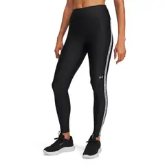 UNDER ARMOUR - Calza Training para mujer Tech Wordmark Tape negro