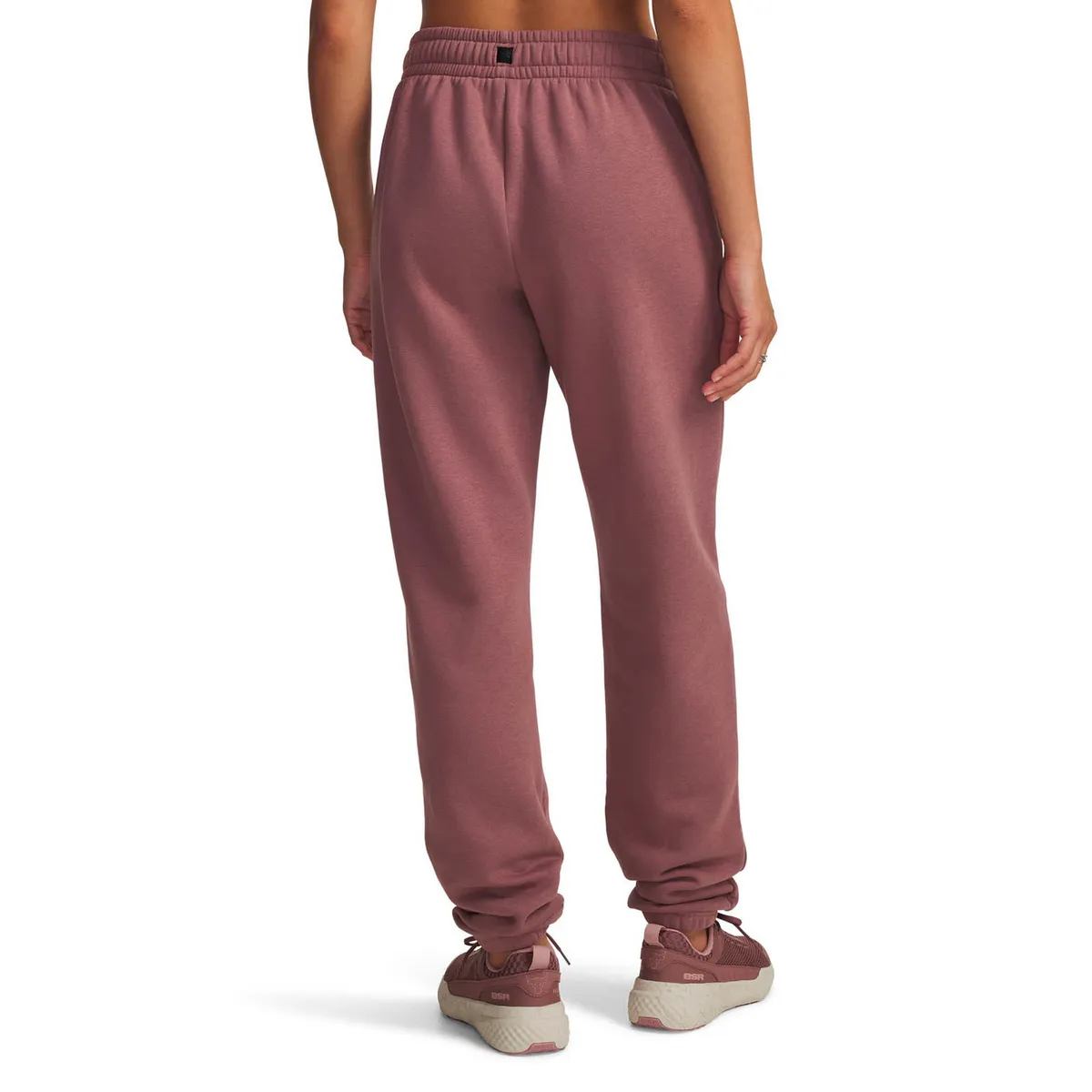UNDER ARMOUR - Buzo Training mujer Project Rock Icon Fleece café UNDER ARMOUR