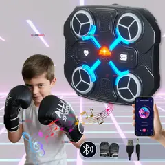 LINE - Maquina De Boxeo Musical Para Niños Bluetooth Entrenamiento Inteligente