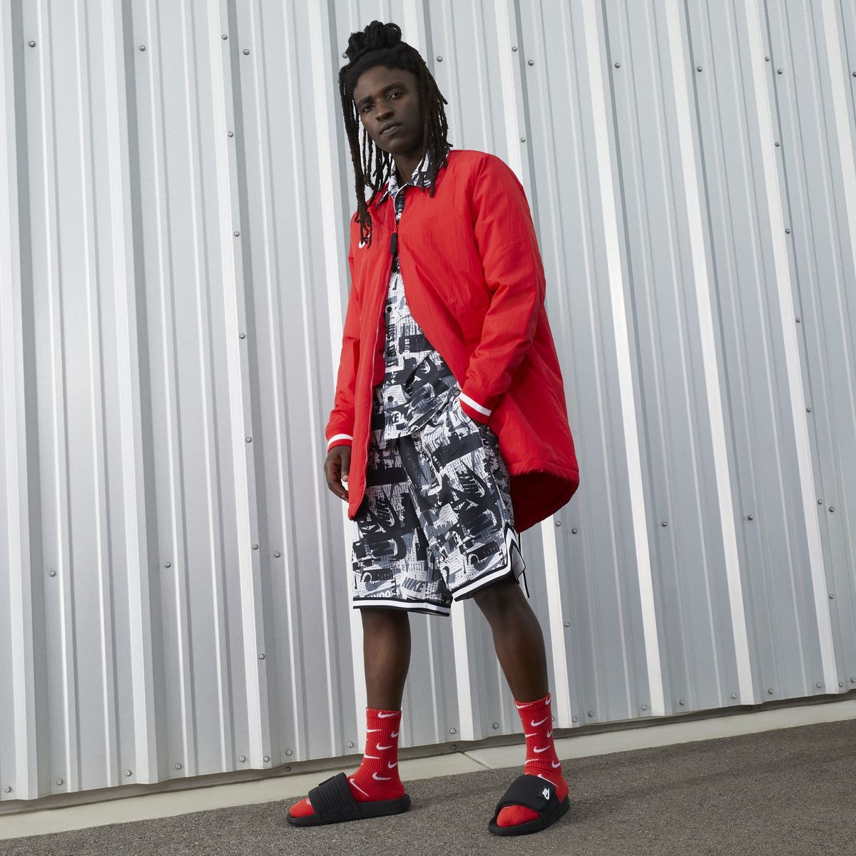 NIKE - Sandalias Nike Offcourt Adjust Slide Negro Hombre